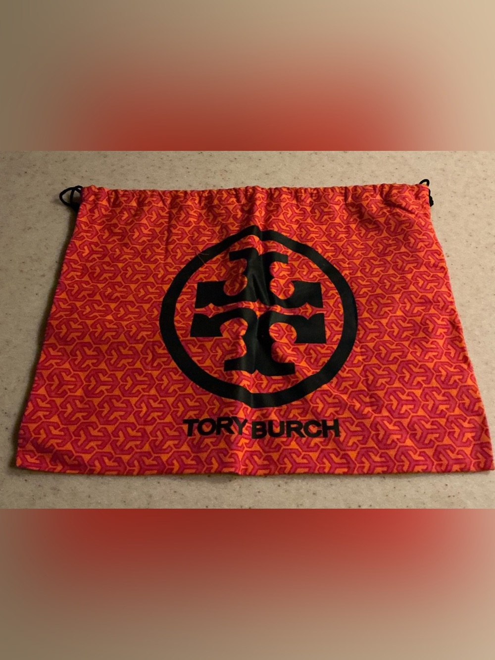 Tory Burch drawstring dust bag